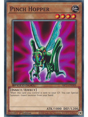 Pinch Hopper - SBC1-END09 - Common