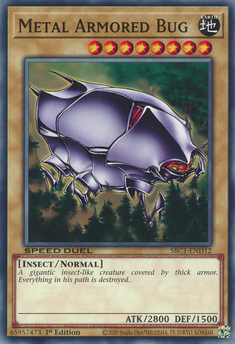 Metal Armored Bug - SBC1-END12 - Common