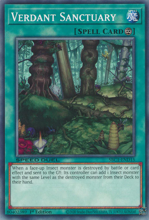 Verdant Sanctuary - SBC1-END15 - Common