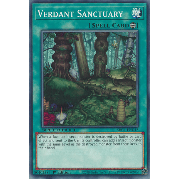 Verdant Sanctuary - SBC1-END15 - Common