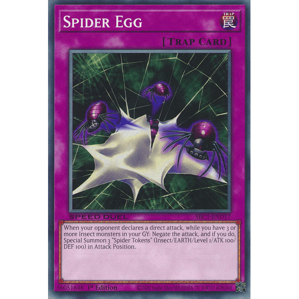 Spider Egg - SBC1-END17 - Common