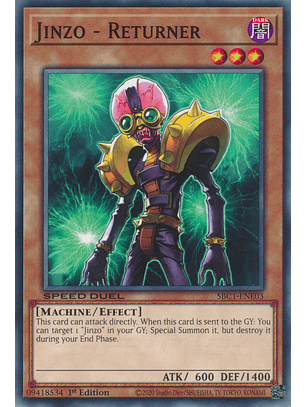 Jinzo - Returner - SBC1-ENE03 - Common