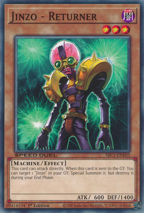 Jinzo - Returner - SBC1-ENE03 - Common