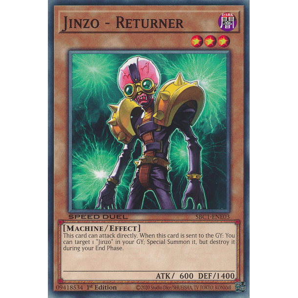 Jinzo - Returner - SBC1-ENE03 - Common