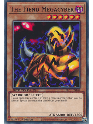 The Fiend Megacyber - SBC1-ENE07 - Common