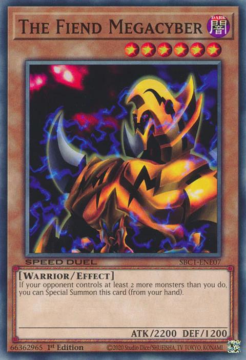 The Fiend Megacyber - SBC1-ENE07 - Common