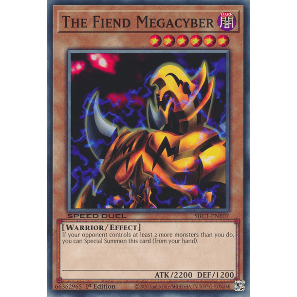 The Fiend Megacyber - SBC1-ENE07 - Common