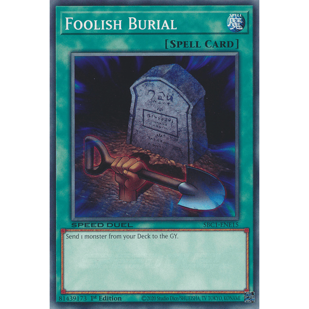 Foolish Burial - SBC1-ENE15 - Common