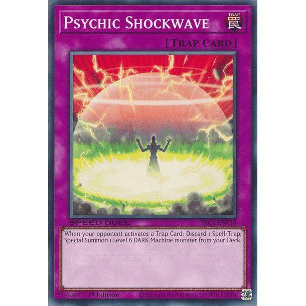 Psychic Shockwave - SBC1-ENE18 - Common