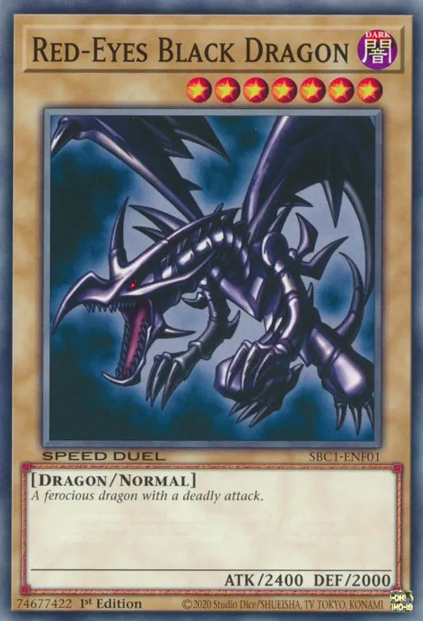 Red-Eyes Black Dragon - SBC1-ENF01 - Common 1