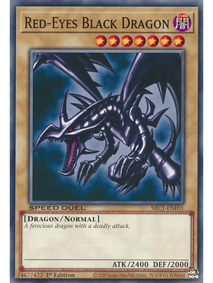 Red-Eyes Black Dragon - SBC1-ENF01 - Common