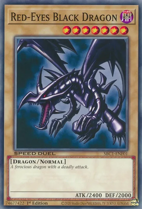 Red-Eyes Black Dragon - SBC1-ENF01 - Common