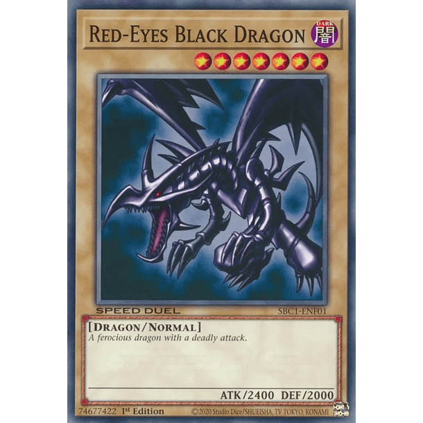 Red-Eyes Black Dragon - SBC1-ENF01 - Common