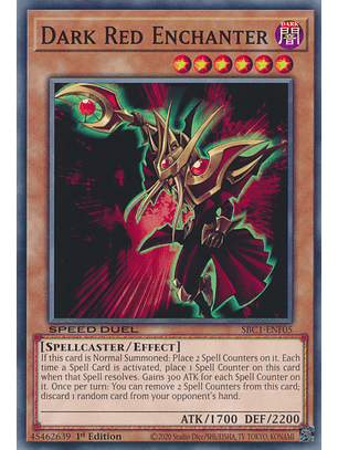 Dark Red Enchanter - SBC1-ENF05 - Common