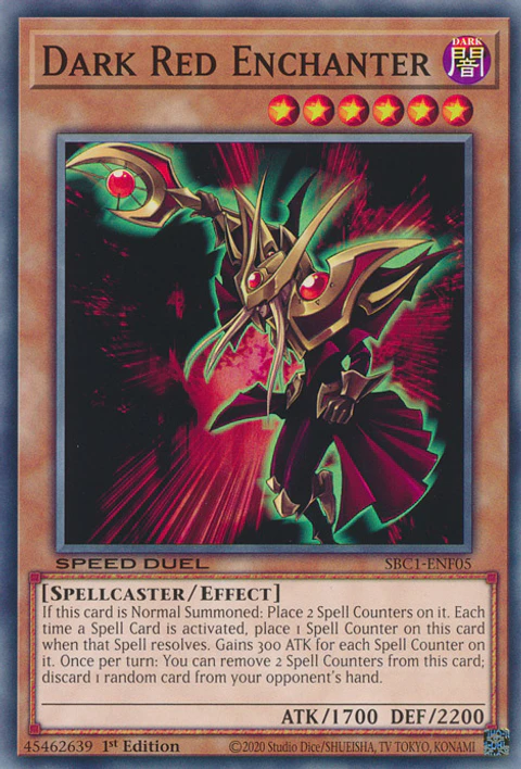 Dark Red Enchanter - SBC1-ENF05 - Common