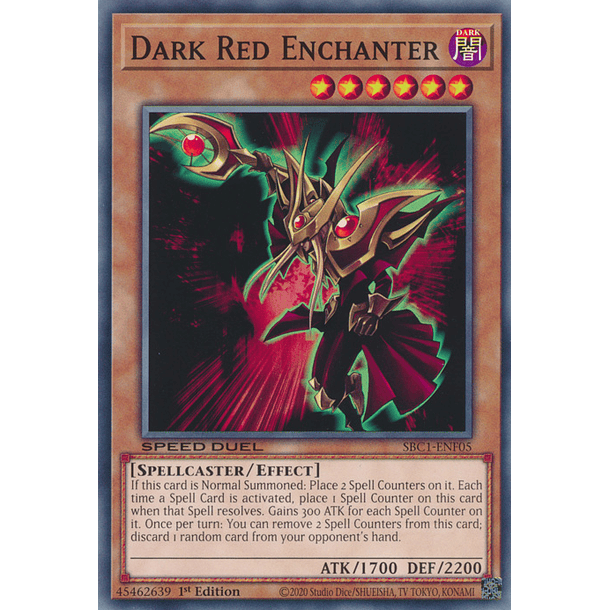 Dark Red Enchanter - SBC1-ENF05 - Common