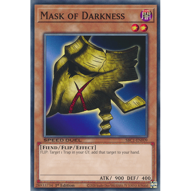 Mask of Darkness - SBC1-ENF09 - Common