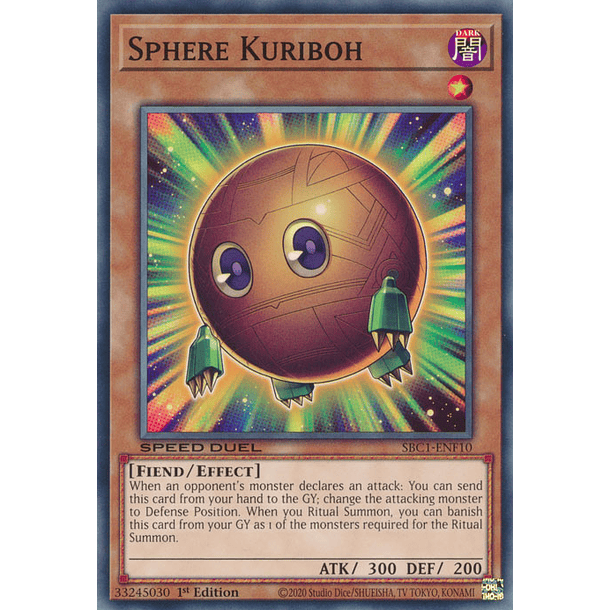 Sphere Kuriboh - SBC1-ENF10 - Common