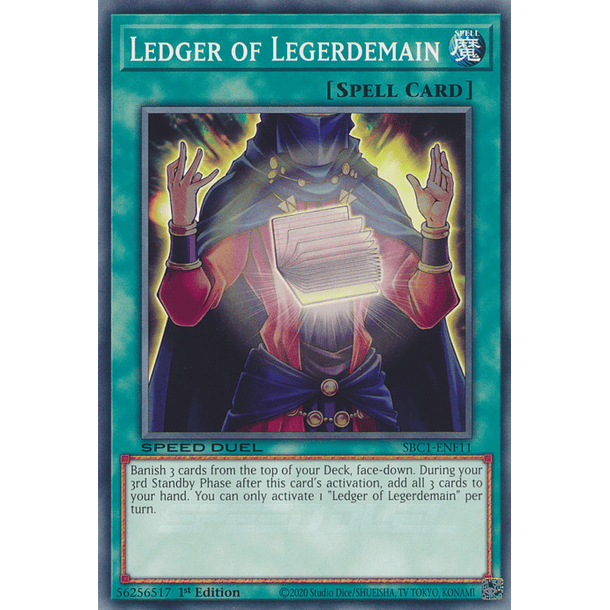 Ledger of Legerdemain - SBC1-ENF11 - Common