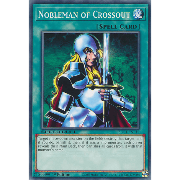 Nobleman of Crossout - SBC1-ENF15 - Common 