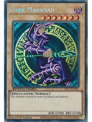 Dark Magician - SBC1-ENA01 - Secret Rare 