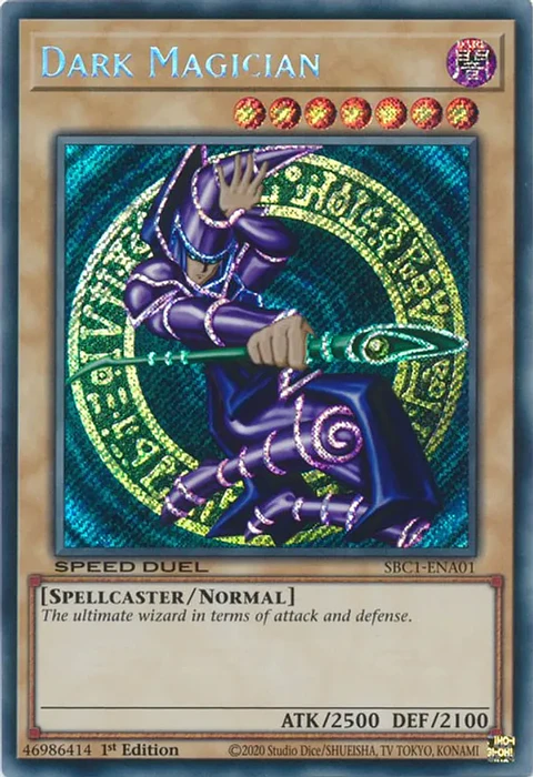 Dark Magician - SBC1-ENA01 - Secret Rare 