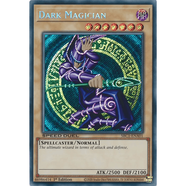 Dark Magician - SBC1-ENA01 - Secret Rare 