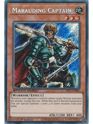 Marauding Captain - SBC1-ENB02 - Secret Rare