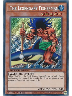The Legendary Fisherman - SBC1-ENC01 - Secret Rare