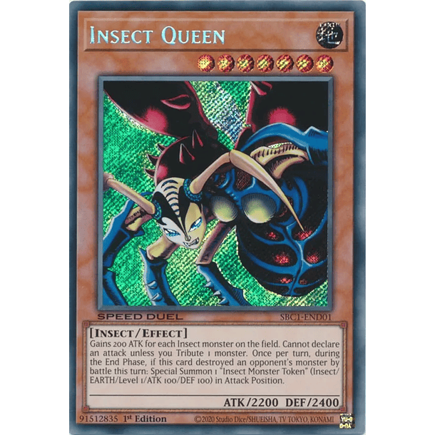 Insect Queen - SBC1-END01 - Secret Rare