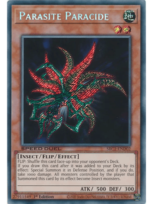 Parasite Paracide - SBC1-END02 - Secret Rare