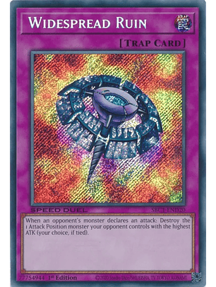 Widespread Ruin - SBC1-END20 - Secret Rare
