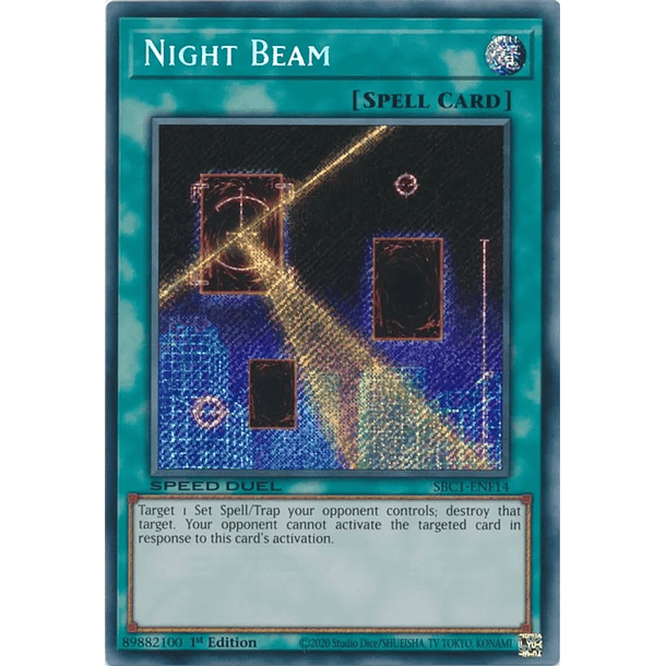 Night Beam - SBC1-ENF14 - Secret Rare