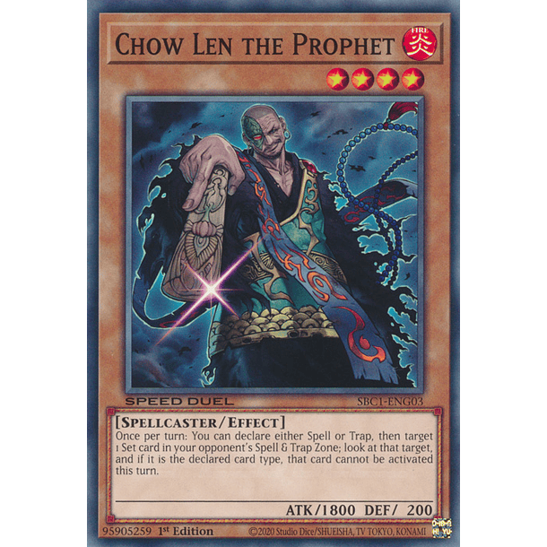 Chow Len the Prophet - SBC1-ENG03 - Common