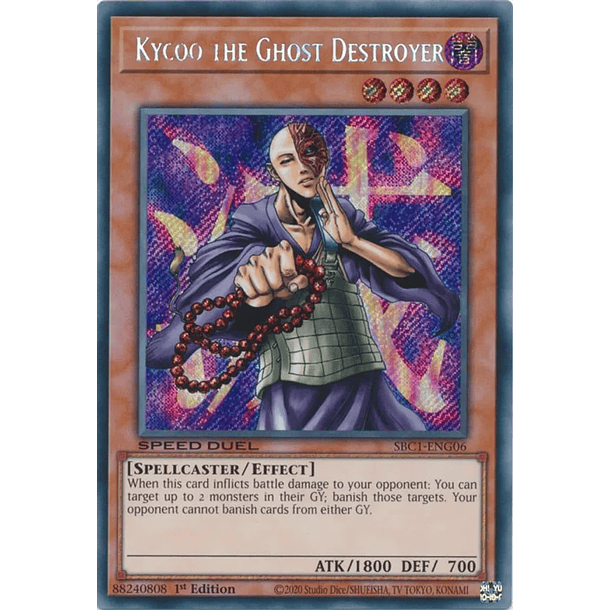 Kycoo the Ghost Destroyer - SBC1-ENG06 - Secret Rare 