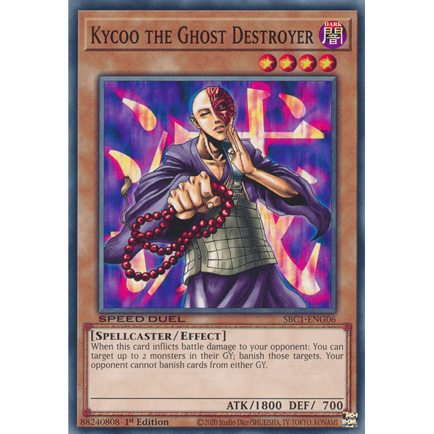 Kycoo the Ghost Destroyer - SBC1-ENG06 - Common 