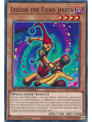 Legion the Fiend Jester - SBC1-ENG07 - Common