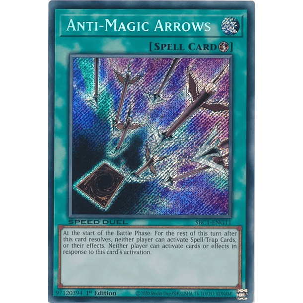 Anti-Magic Arrows - SBC1-ENG11 - Secret Rare