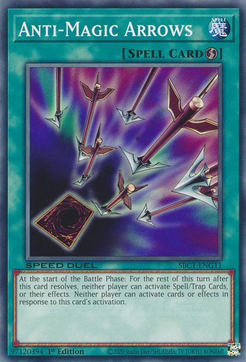 Anti-Magic Arrows - SBC1-ENG11 - Common