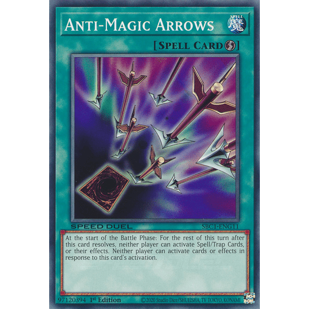Anti-Magic Arrows - SBC1-ENG11 - Common