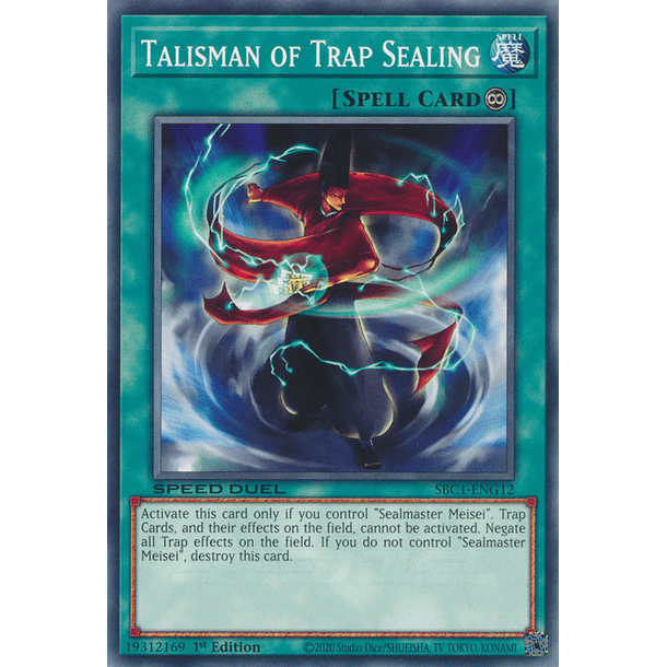 Talisman of Trap Sealing - SBC1-ENG12 - Common