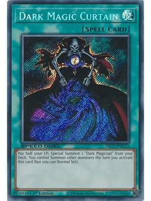 Dark Magic Curtain - SBC1-ENG13 - Secret Rare