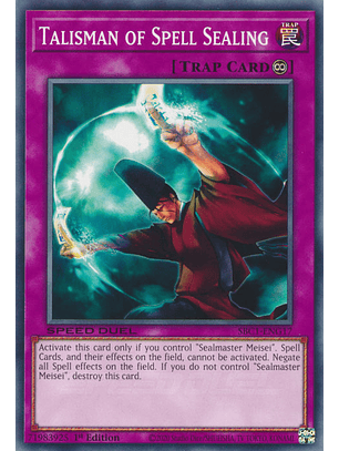 Talisman of Spell Sealing - SBC1-ENG17 - Common
