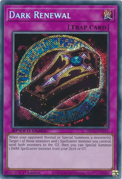 Dark Renewal - SBC1-ENG19 - Secret Rare