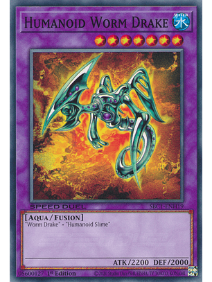 Humanoid Worm Drake - SBC1-ENH19 - Common