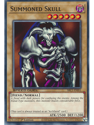 Summoned Skull - SBC1-ENI01 - Common