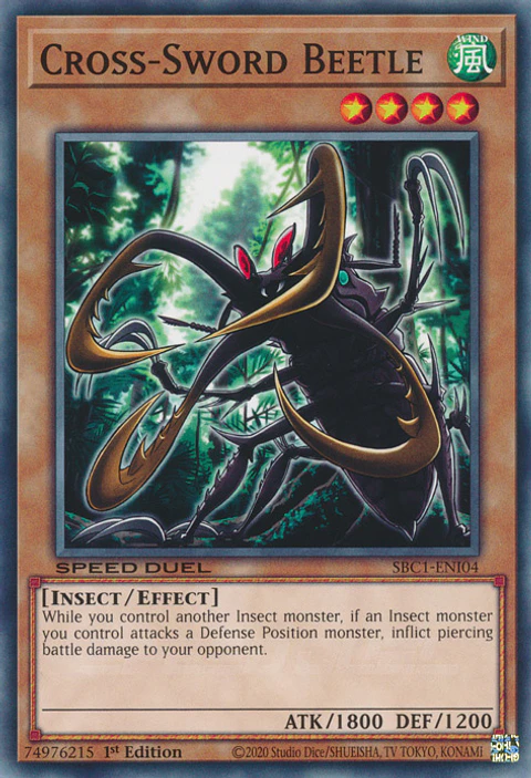 Cross-Sword Beetle - SBC1-ENI04 - Common