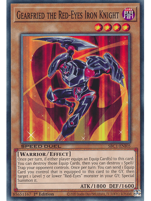 Gearfried the Red-Eyes Iron Knight - SBC1-ENI05 - Common