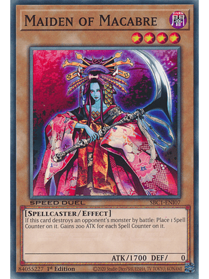 Maiden of Macabre - SBC1-ENI07 - Common 