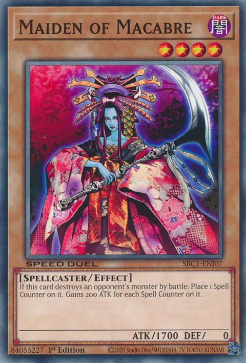 Maiden of Macabre - SBC1-ENI07 - Common 